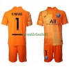 Maillot de Gardien Paris Saint-Germain Keylor Navas 1 Domicile 2021-22 Pour Enfant